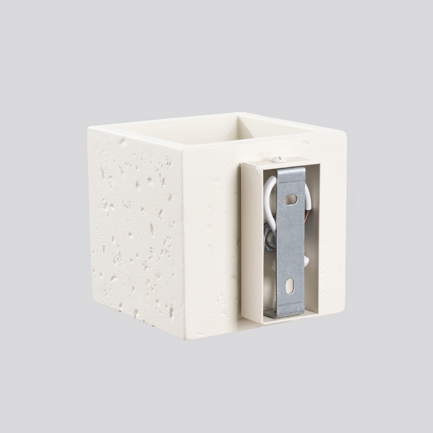 Aplica de perete cu spot QUAD 1xG9/8W/230V beton/crem