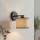 Aplica de perete ECO 1xE27/15W/230V bej/ratan