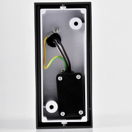 Aplicație de perete pentru exterior BOSTON 2xGU10/10W/230V antracit