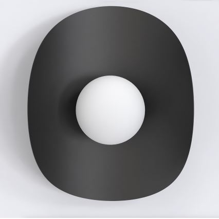 Aplica de perete FIERO, 1 x G9, 8 W, 230 V, neagră