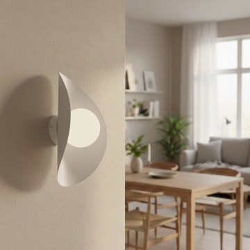 Aplică de perete FIERO, 1xG9/8W/230V, albă