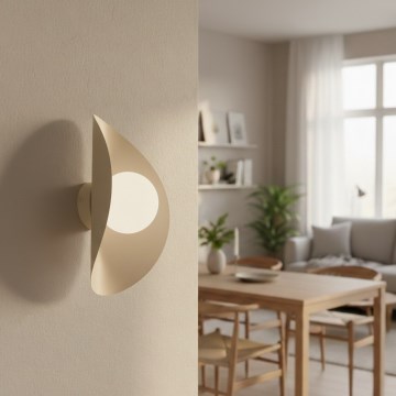 Aplica de perete FIERO 1xG9/8W/230V, bej