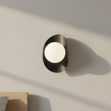 Aplica de perete FIERO 1xG9/8W/230V neagră