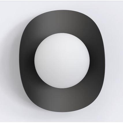 Aplica de perete FIERO 1xG9/8W/230V neagră