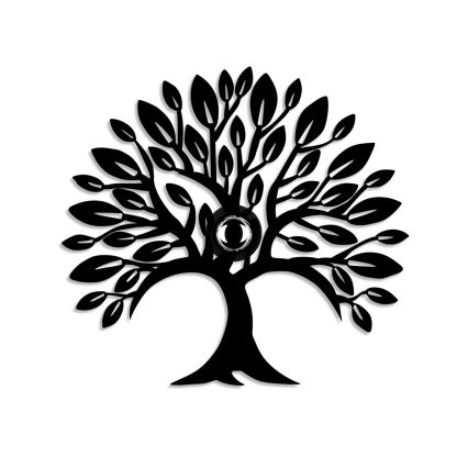 Aplica de perete HEART TREE 1xE27/40W/230V, negru