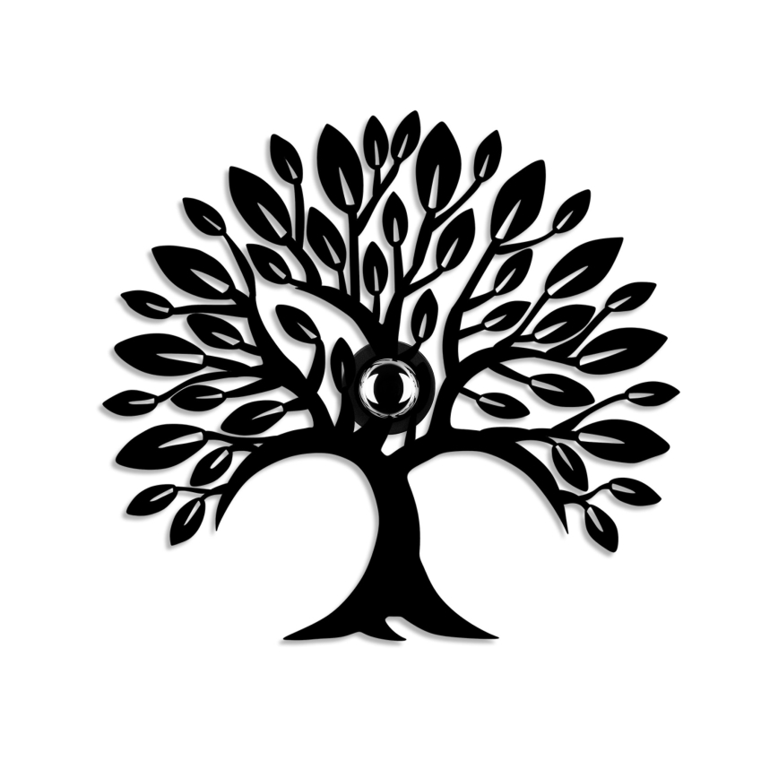 Aplica de perete HEART TREE 1xE27/40W/230V, negru