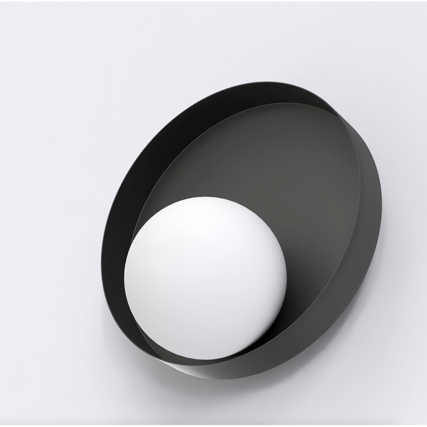 Aplica de perete KIDO 1xG9/8W/230V neagră