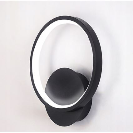 Aplica de perete LED 14W/230V, neagră