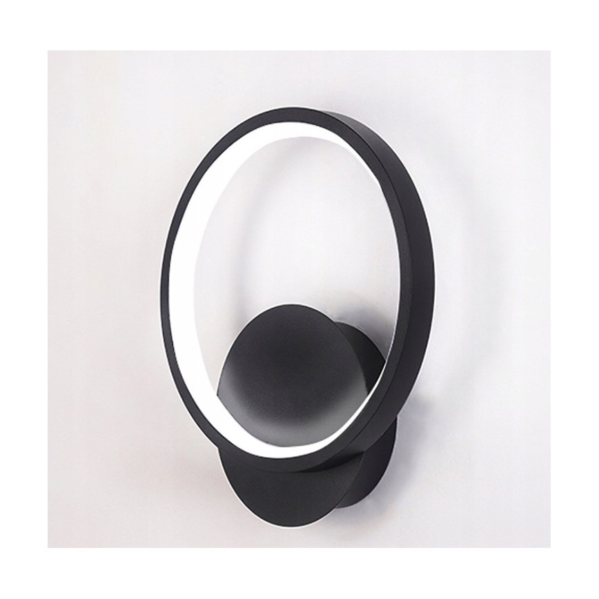 Aplica de perete LED 14W/230V, neagră