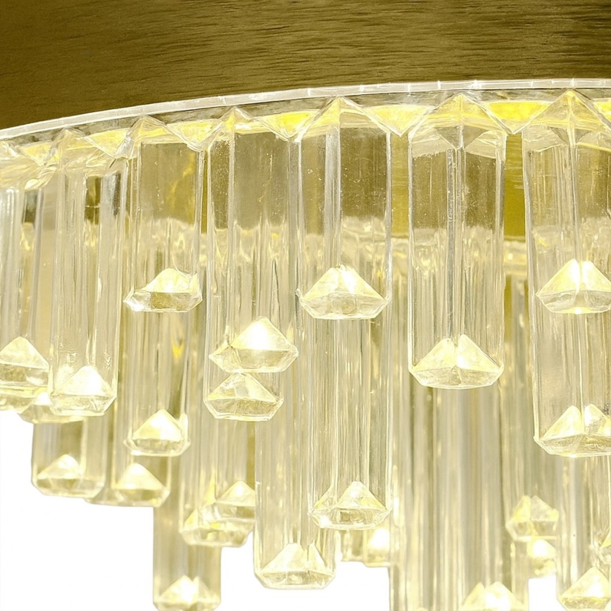 Aplica de perete LED/4W/230V aurie