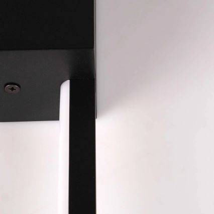 Aplică de perete LED AISHA, 12 W, 230 V, 4000 K, 80 cm, negru