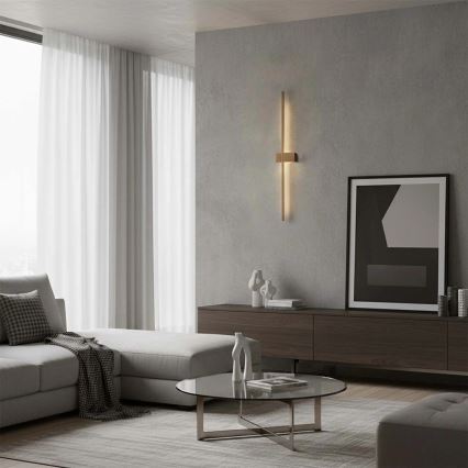 Aplica de perete LED AISHA, 12W, 230V, 4000K, auriu