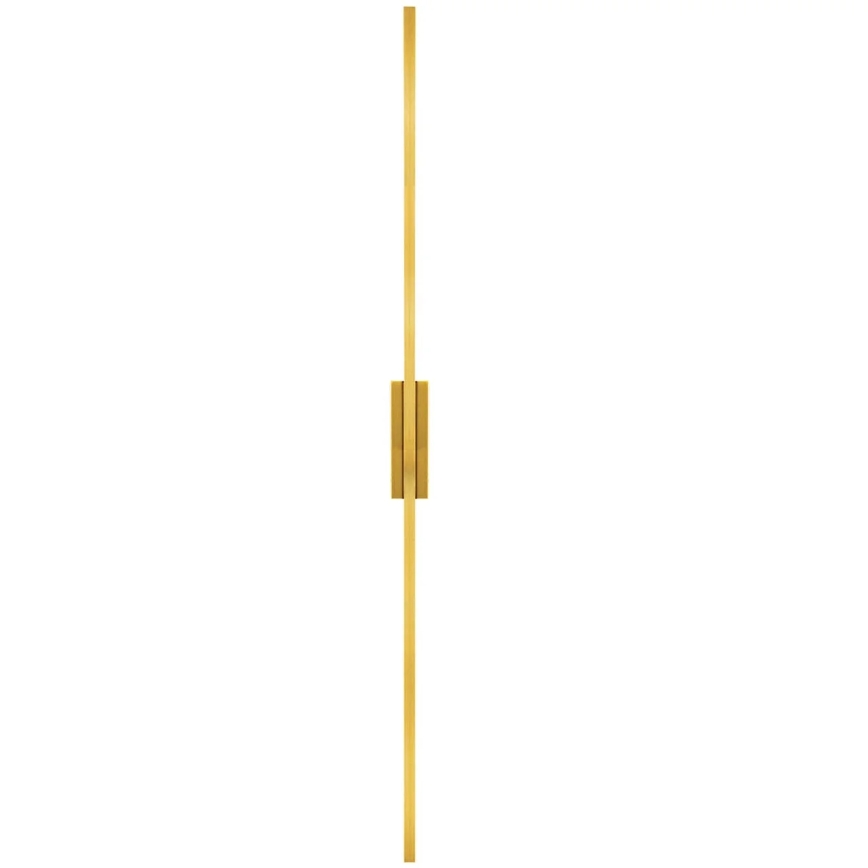 Aplica de perete LED AISHA, 20 W, 230 V, 4000 K, 120 cm, auriu