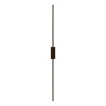 Aplica de perete LED AISHA, 20W/230V, 4000K, 120 cm, negru