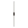 Aplica de perete LED AISHA, 20W/230V, 4000K, 120 cm, negru