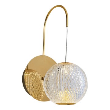 Aplica de perete LED CREMONA, 5W, 230V, 3000K, auriu