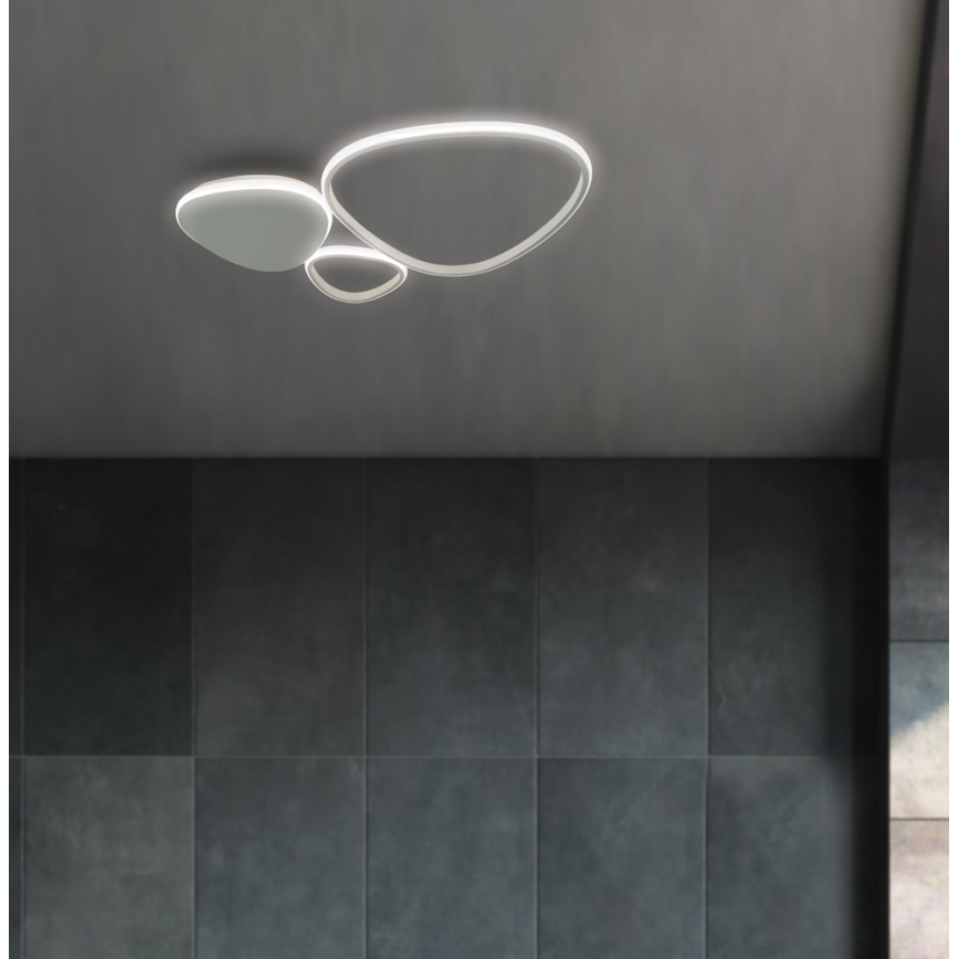 Aplica de perete LED HELIX LED/33W/230V gri