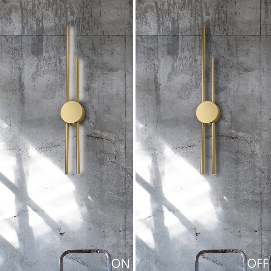 Aplica de perete LED LANA LED/15W/230V 4000K auriu mat