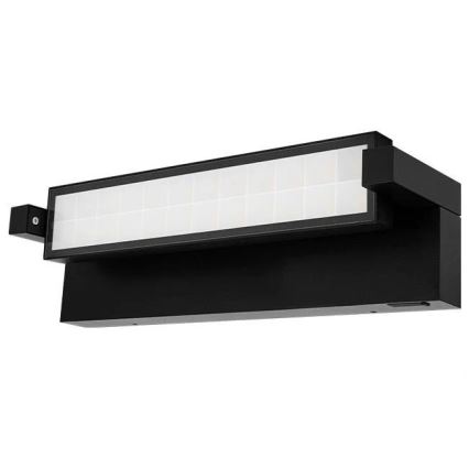Aplică de perete LED pentru exterior, 36 W, 230 V, 3000/4000/6500 K, IP54, negru