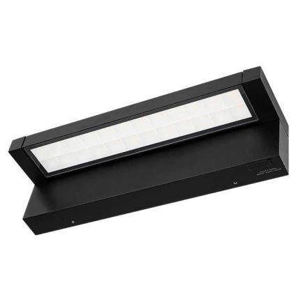Aplică de perete LED pentru exterior, 36 W, 230 V, 3000/4000/6500 K, IP54, negru