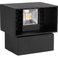 Aplica de perete LED pentru exterior/6W/230V IP54 neagră