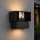 Aplica de perete LED pentru exterior/6W/230V IP54 neagră