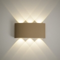 Aplica de perete LED pentru exterior ARROW LED/6W/230V IP54 bej
