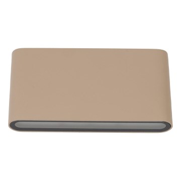 Aplica de perete LED pentru exterior ARWENA M LED/12W/230V IP54 bej