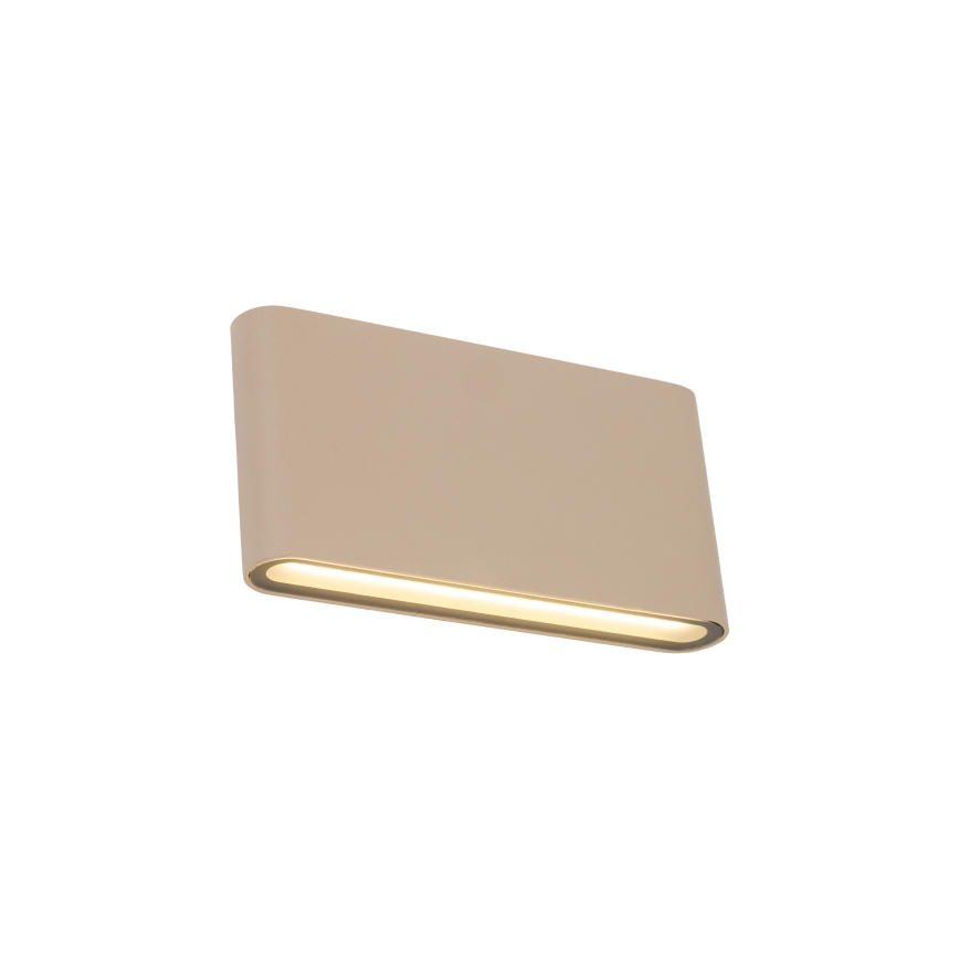 Aplica de perete LED pentru exterior ARWENA M LED/12W/230V IP54 bej