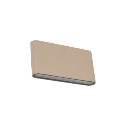 Aplica de perete LED pentru exterior ARWENA M LED/12W/230V IP54 bej
