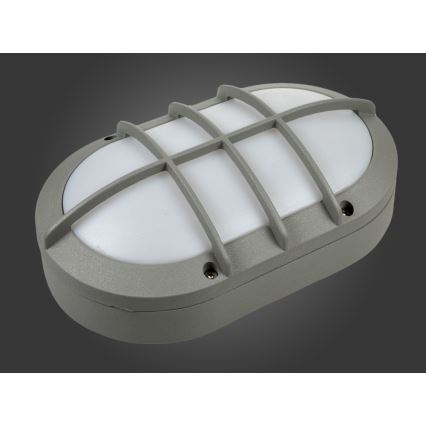 Aplică de perete LED pentru exterior FRAY LED/8W/230V IP54 gri