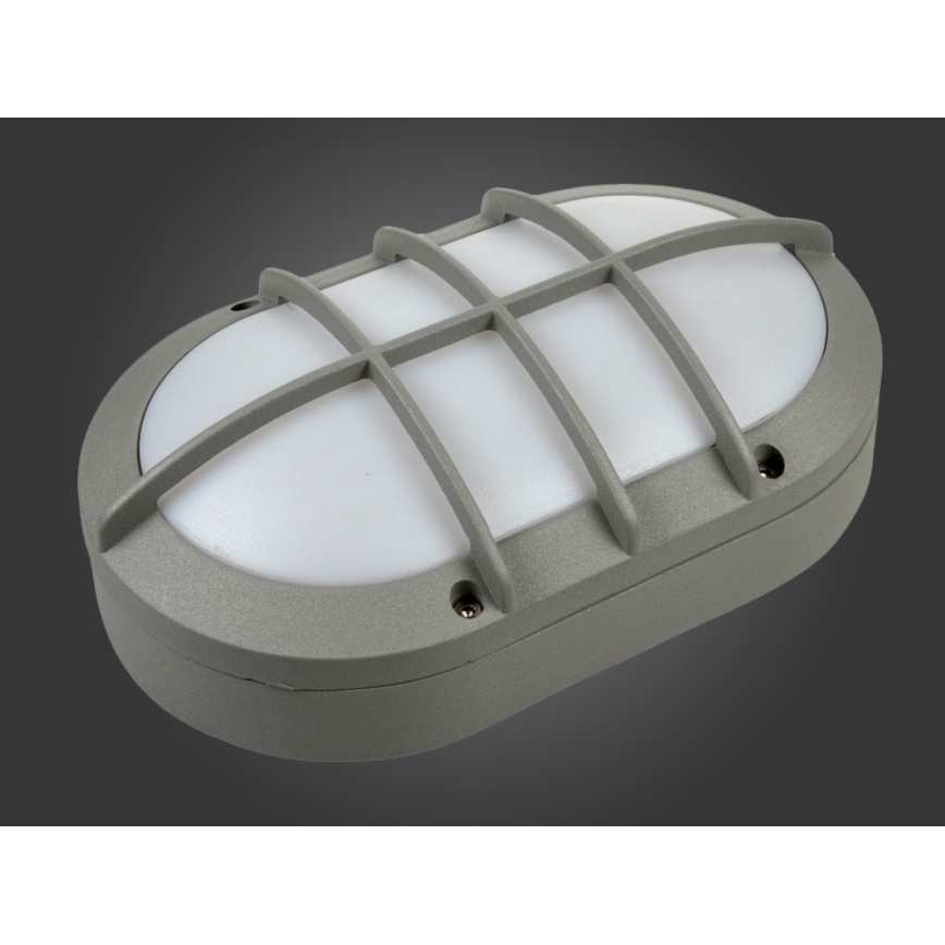 Aplică de perete LED pentru exterior FRAY LED/8W/230V IP54 gri