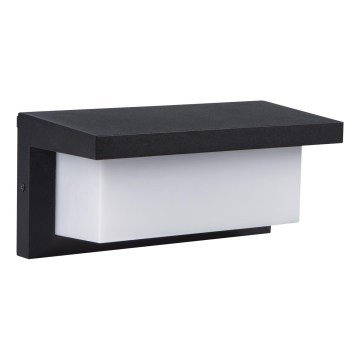 Aplica de perete LED pentru exterior LERTO LED/12W/230V IP54 neagră