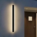 Aplica de perete LED pentru exterior MIRANA S LED/25W/230V 4000K IP44 120 cm negru