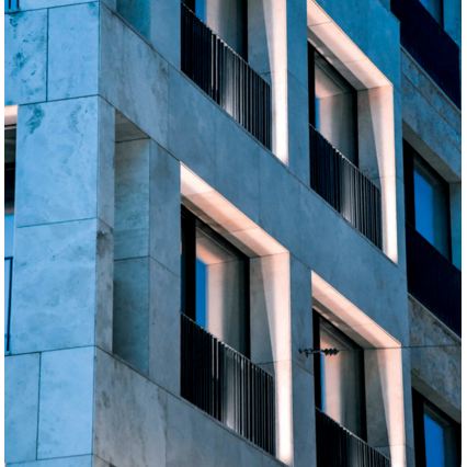 Aplica de perete LED pentru exterior WINDOW LED/7W/230V IP65 albă