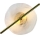 Aplica de perete LED RELAX, 5W, 230V, auriu/alb