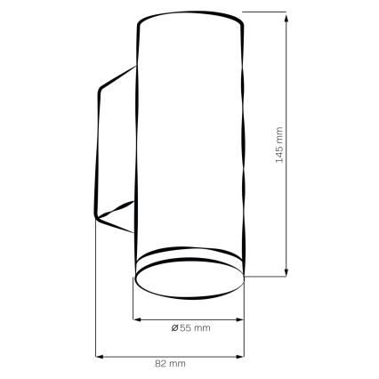 Aplică de perete pentru baie LED RGBW reglabilă TURYN 1xGU10/4,8W/230V 3000K IP44 alb + telecomandă