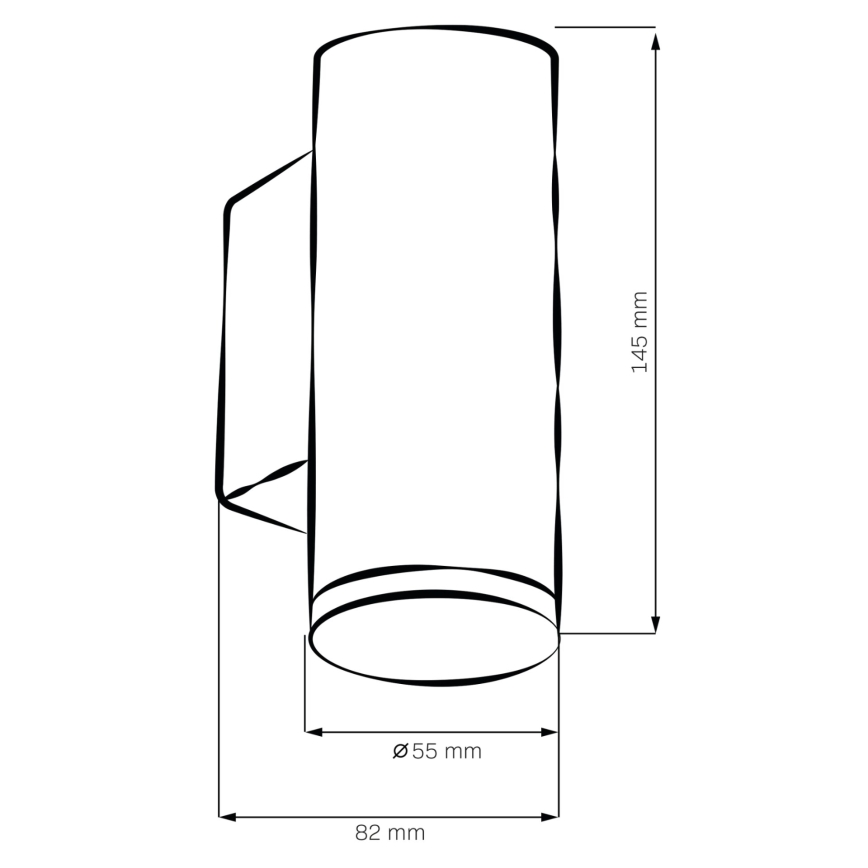 Aplică de perete pentru baie LED RGBW reglabilă TURYN 1xGU10/4,8W/230V 3000K IP44 alb + telecomandă