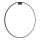 Aplica de perete LED SATURNO, 46 W, 230 V, Ø 80 cm, IP44, negru