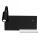 Aplica de perete LED SHELF, LED/4W+LED/5W+LED/2W/230V, negru
