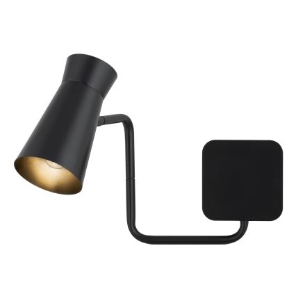 Aplică de perete LORD Argon 8880 1xE14/7W/230V neagră