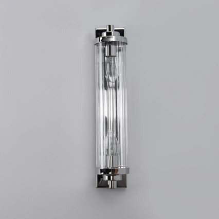 Aplică de perete LORENZO 2xE14/40W/230V crom lucios