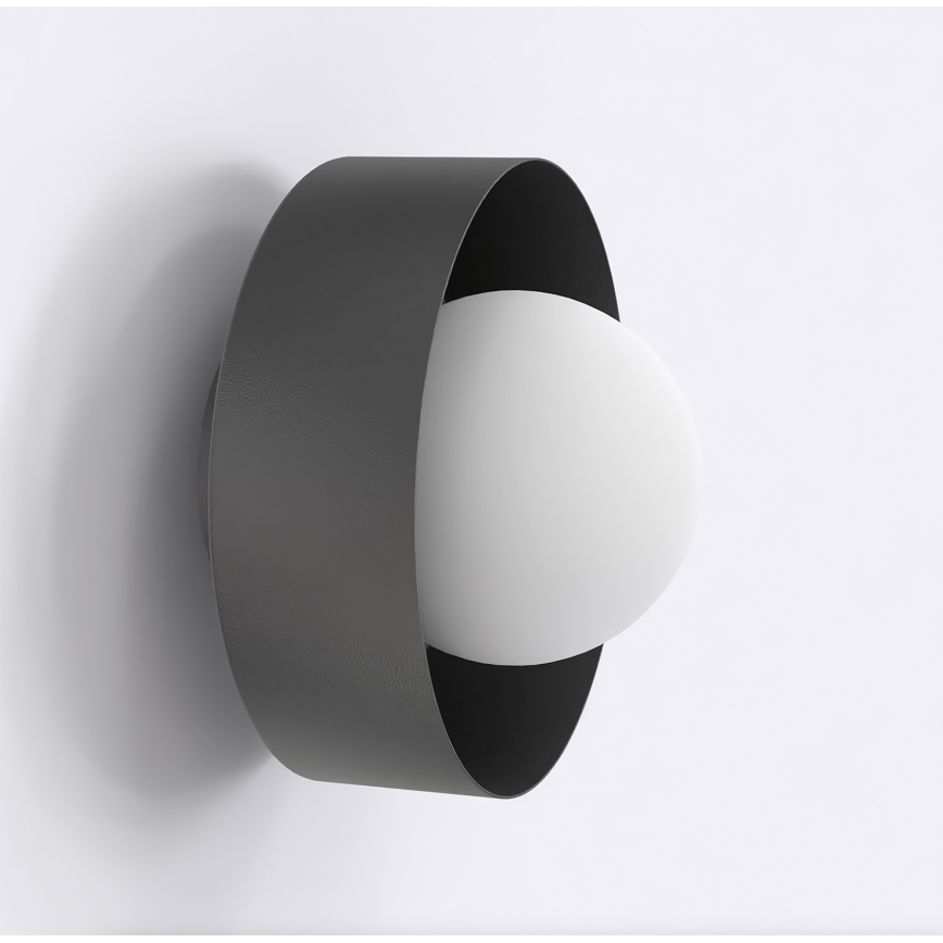 Aplică de perete LULU, 1x G9, 8W, 230V, neagră