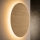 Aplică de perete LUNA 4xG9/8W/230V, diam. 40 cm, stejar