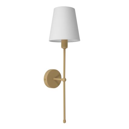 Aplica de perete MADELA 1xE14/40W/230V alb/bej