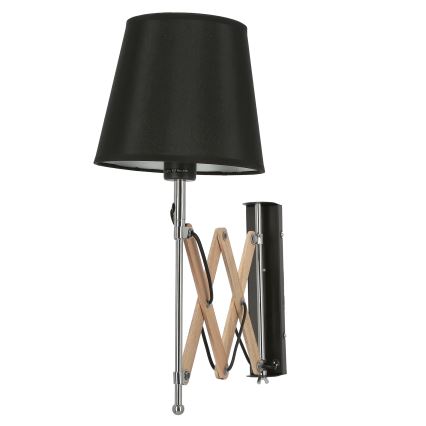 Aplica de perete MITO 1xE27 / 40W / 230V negru