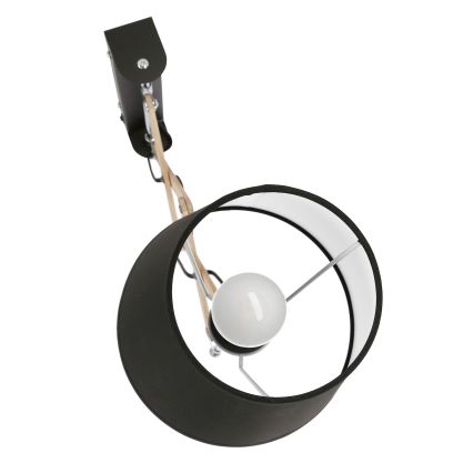 Aplica de perete MITO 1xE27 / 40W / 230V negru