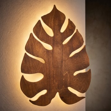 Aplica de perete MONSTERA 3x G9/8W/230V, maro