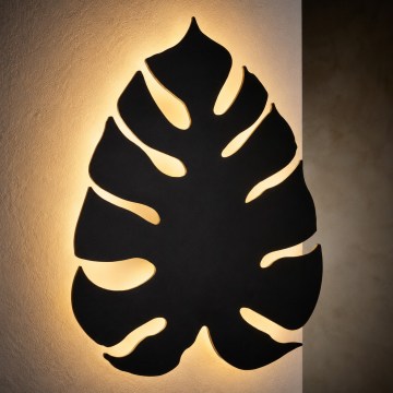 Aplica de perete MONSTERA 3x G9/8W/230V, negru