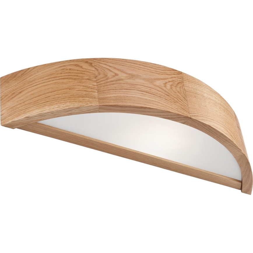 Aplică de perete OAK 1xE27/60W/230V stejar